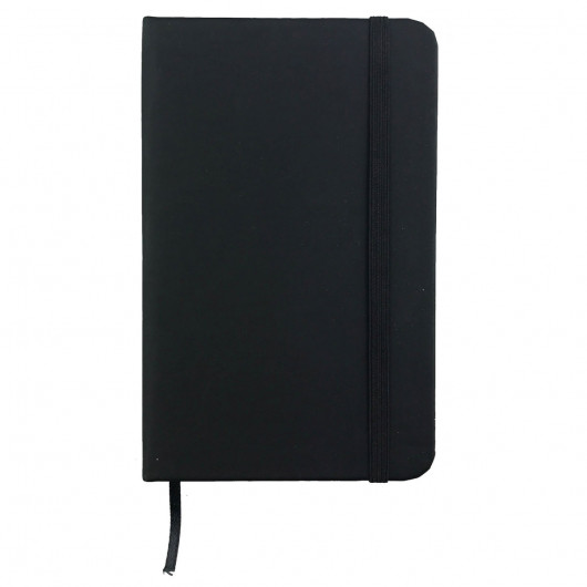 Black Adroit PU Notebooks